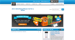 Desktop Screenshot of jimsadvertising.com